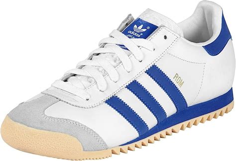 adidas rom weiß blau|Adidas Rom Trainers White/blue, Originals.